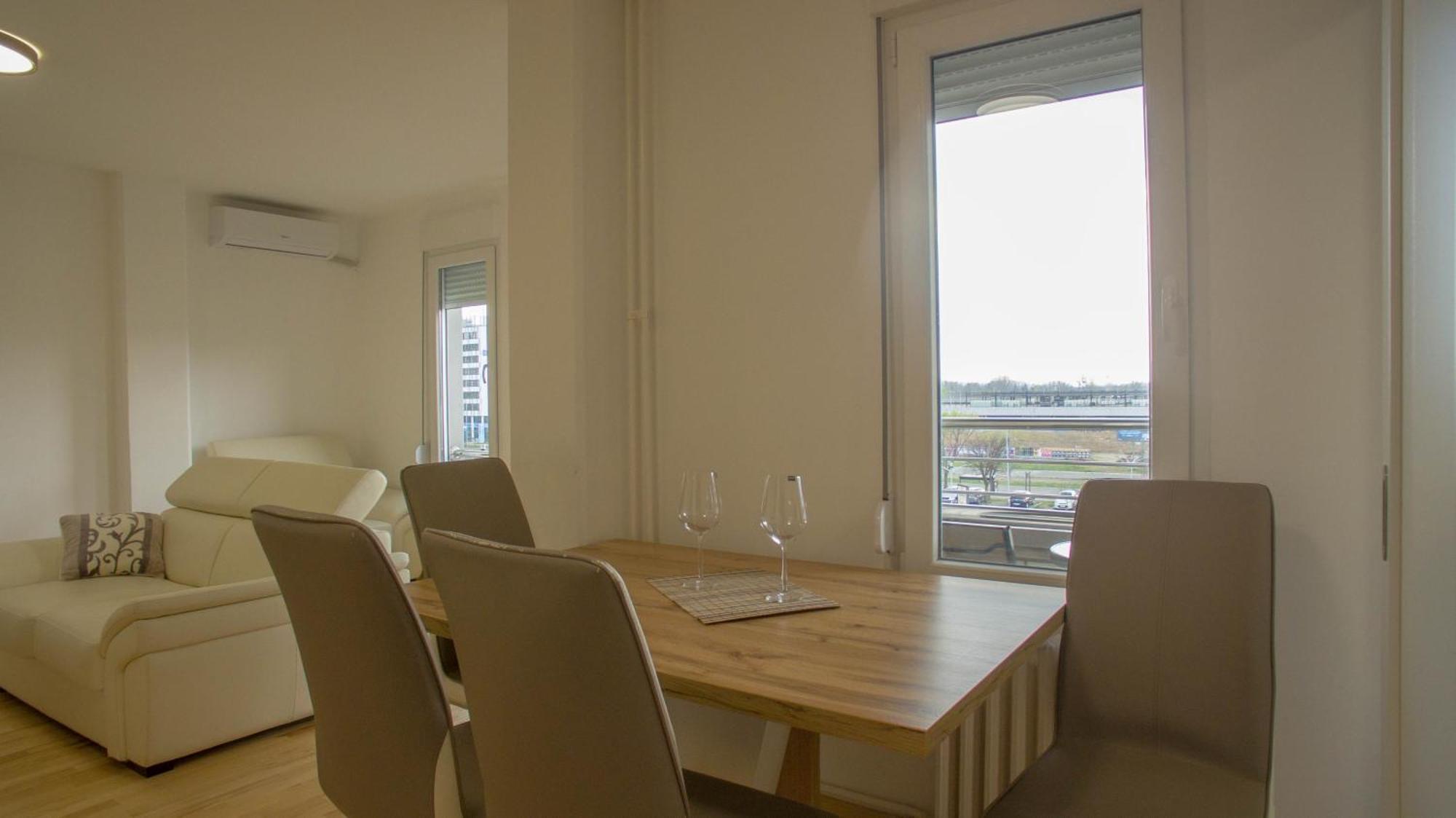 Premium Stan Novi Beograd Apartamento Exterior foto